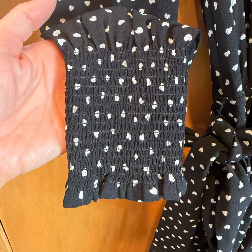 Kate Spade Heartbeat Smocked Dress Size XS - Picture 6 of 10